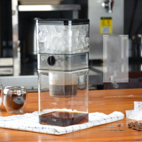 Korean Style Glass Iced Coffee Extraction Pot