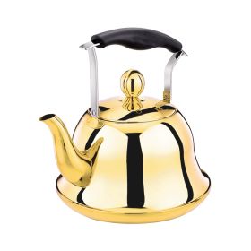 Stainless Steel Gold Kettle