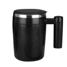 Rechargeable Blending Cup with Magnetic Force Mixing (Option: Rechargeable Black-400ml)