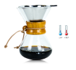 Brew Glass Carafe Drip Coffee with Stainless Steel Filter