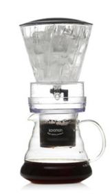 Chilled Elegance Drip Ice Coffee Pot Carafe (Size: 20.29 oz - 600 ml)