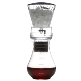 Chilled Elegance Drip Ice Coffee Pot Carafe (Size: 27.05 oz - 800 ml)