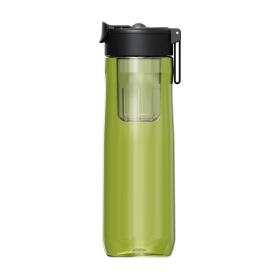 Ball Magnetic Glass Tea Bottle (Option: Green 800ml)