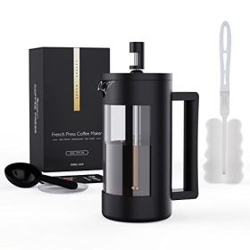 Glass French Press Coffee Maker (Size: 12 oz)